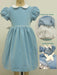 Lt. Blue Velvet, Dress (ss)