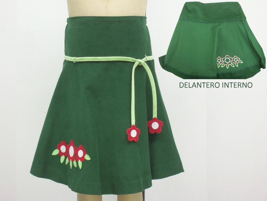 Green Cord, Swing Skirt