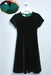 FJS Hunter Velvet Swing Dress