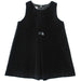 Simi Black Velveteen Pleated Jumper