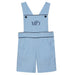 Light Blue Corduroy Boys Shortall Suspender