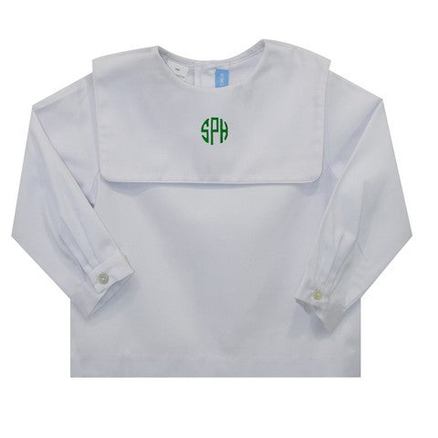 Sq Collar, Shirt (white pique)