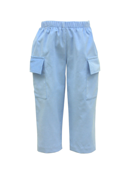 Party Blue Cord, Cargo Pant