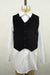 Black Velvet Vest and Shirt