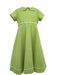 Green Cord, Circle Dress (ss)