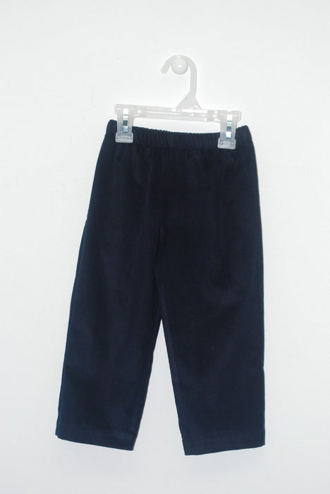 Navy Cord Pull On Pants