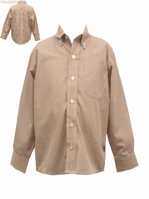 Rust Ck, Button Down Shirt (ls )