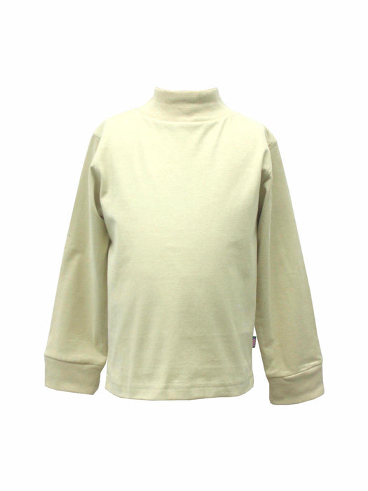 Kakhi, Mock Neck (ls)