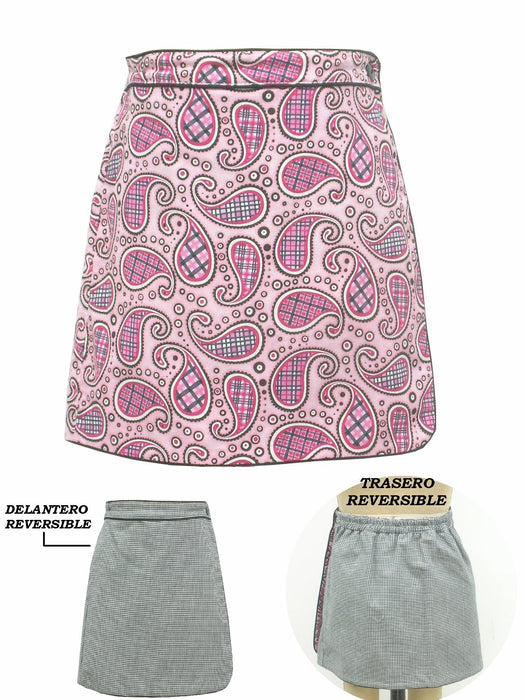 Paisley, Reversible Skirt