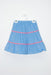 French Blue Cord Peasant Skirt