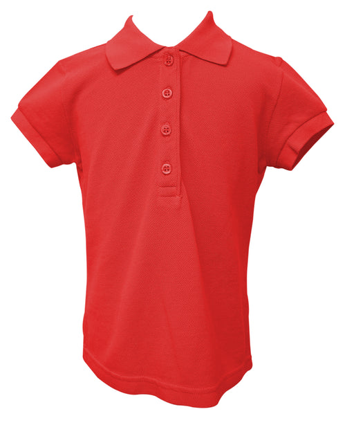 Pique Blouse Red Polo Box