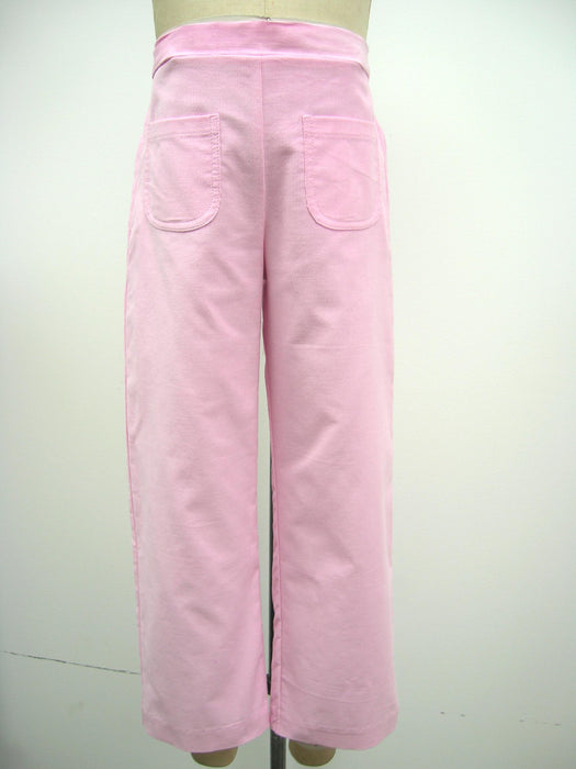 Laurie, Pink Cord Pull On Pant