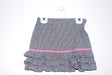 Black Ginham Rufle Skirt