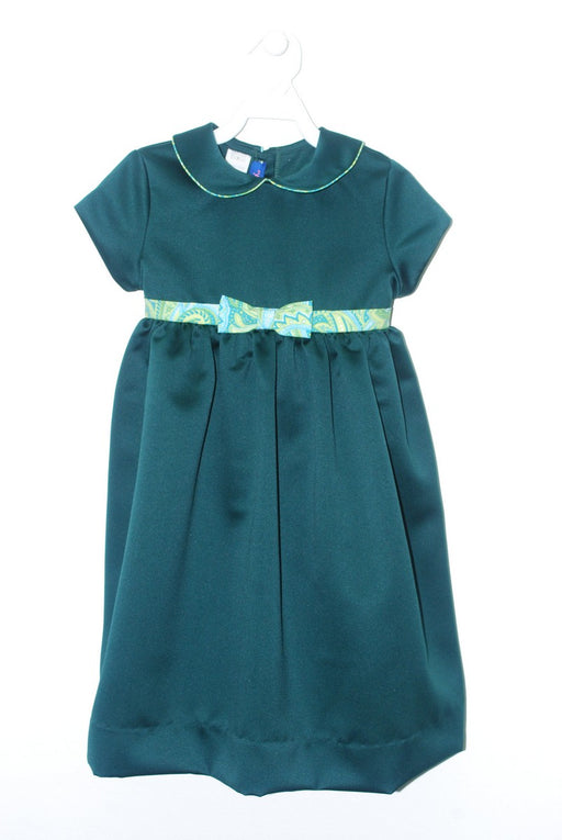 Hunter Green Satin Dress