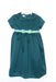 Hunter Green Satin Dress