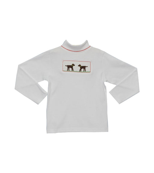 Labrador Girls Smocked Turtle Neck