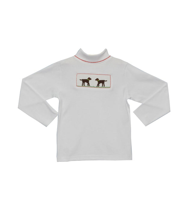 Labrador Girls Smocked Turtle Neck