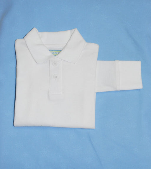 White Polo Box Shirt