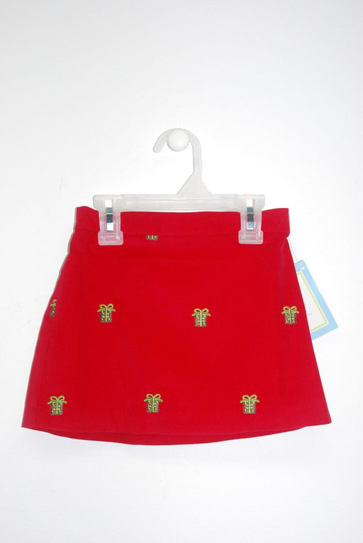 Presents Embroidery Skirt