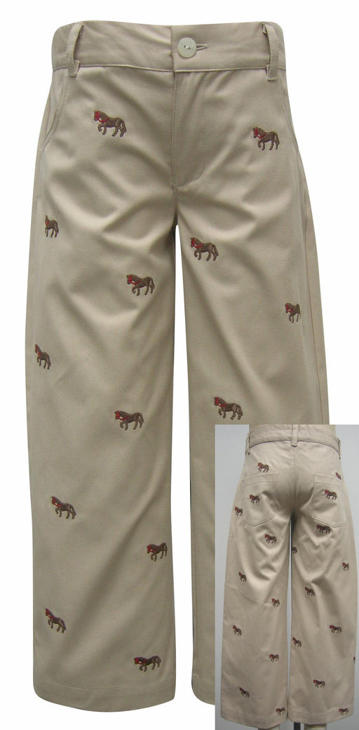 Horse, Girl's Structured Pants