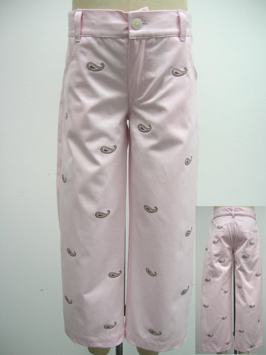 Paisley,girl's Structured Pant