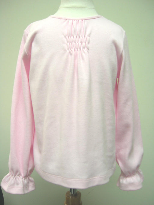 Lt.pink, Rushed Knit Top (ls)