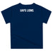 University of Arkansas at Fort Smith Lions Vive La Fete Excavator Boys Game Day Navy Short Sleeve Tee - Vive La Fête - Online Apparel Store