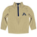 Akron Zips Hand Sketched Vive La Fete Impressions Artwork  Gold Quarter Zip Pullover V1