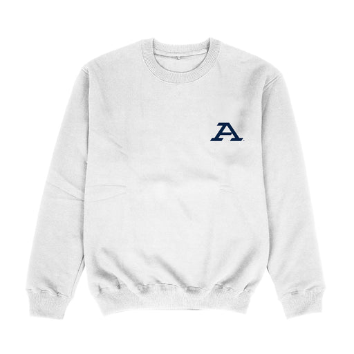 Akron Zips Hand Sketched Vive La Fete Impressions Artwork Womens  White Crewneck Sweatshirt