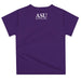 Alcorn State University Braves Vive La Fete Excavator Boys Game Day Purple Short Sleeve Tee - Vive La Fête - Online Apparel Store