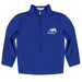 UAH Chargers Vive La Fete Logo and Mascot Name Womens Blue Quarter Zip Pullover