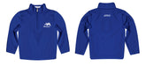 UAH Chargers Vive La Fete Logo and Mascot Name Womens Blue Quarter Zip Pullover - Vive La Fête - Online Apparel Store