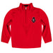Austin Peay State University Governors  Vive La Fete Logo and Mascot Name Womens Red Quarter Zip Pullover