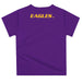 Ashland University AU Eagles Vive La Fete Excavator Boys Game Day Purple Short Sleeve Tee - Vive La Fête - Online Apparel Store