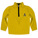 Appalachian State Mountaineers Hand Sketched Vive La Fete Impressions Artwork  Gold Quarter Zip Pullover V1