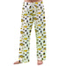 Appalachian State Mountaineers Repeat Print Hand Sketched Vive La Fete Impressions Artwork Womens  White  Lounge Pants