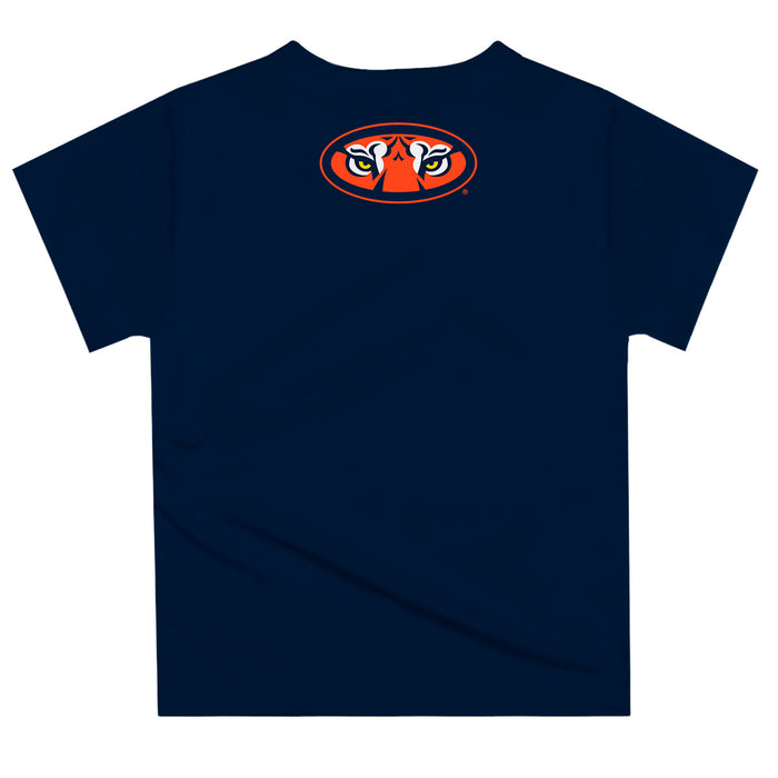 Auburn University Tigers Vive La Fete Excavator Boys Game Day Blue Short Sleeve Tee - Vive La Fête - Online Apparel Store