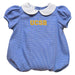 UC Santa Barbara Gauchos UCSB Embroidered Royal Girls Baby Bubble Short Sleeve