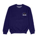 UC Santa Barbara Gauchos UCSB Hand Sketched Vive La Fete Impressions Artwork Womens  Purple Crewneck Sweatshirt