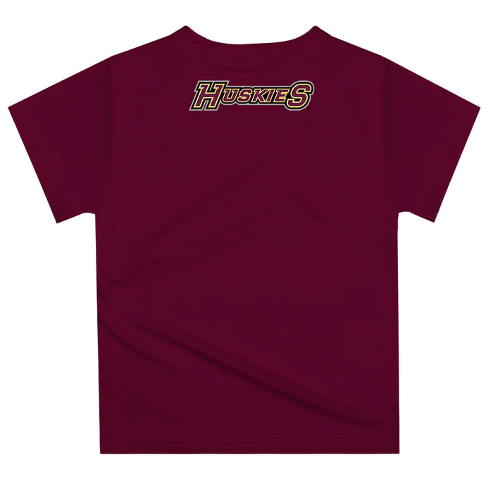 Bloomsburg University of Pennsylvania Huskies BU Vive La Fete Excavator Boys Game Day Maroon Short Sleeve Tee - Vive La Fête - Online Apparel Store