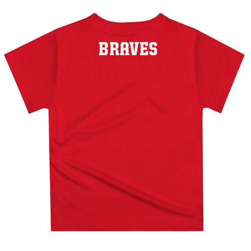 Bradley University Braves Vive La Fete Excavator Boys Game Day Red Short Sleeve Tee - Vive La Fête - Online Apparel Store