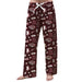 Brown University Bears Repeat Print Hand Sketched Vive La Fete Impressions Artwork Womens  Brown  Lounge Pants