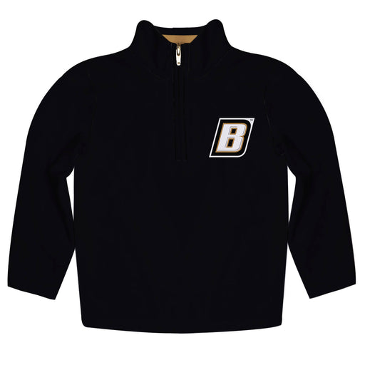 Bryant University Bulldogs Vive La Fete Game Day Solid Gold Quarter Zip Pullover Sleeves