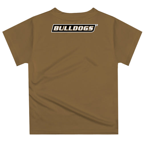Bryant University Bulldogs Vive La Fete Excavator Boys Game Day Gold Short Sleeve Tee - Vive La Fête - Online Apparel Store