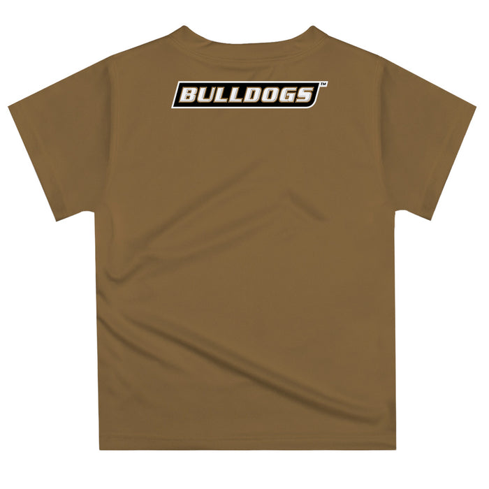 Bryant University Bulldogs Vive La Fete Excavator Boys Game Day Gold Short Sleeve Tee - Vive La Fête - Online Apparel Store