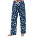 BYU Cougars Repeat Print Hand Sketched Vive La Fete Impressions Artwork Womens  Blue  Lounge Pants