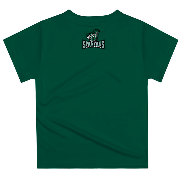 Castleton University Spartans Vive La Fete Excavator Boys Game Day Green Short Sleeve Tee - Vive La Fête - Online Apparel Store