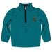 Coastal Carolina Chanticleers CCU Hand Sketched Vive La Fete Impressions Artwork  Teal Quarter Zip Pullover V1