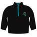 Coastal Carolina Chanticleers CCU Hand Sketched Vive La Fete Impressions Artwork  Black Quarter Zip Pullover V1