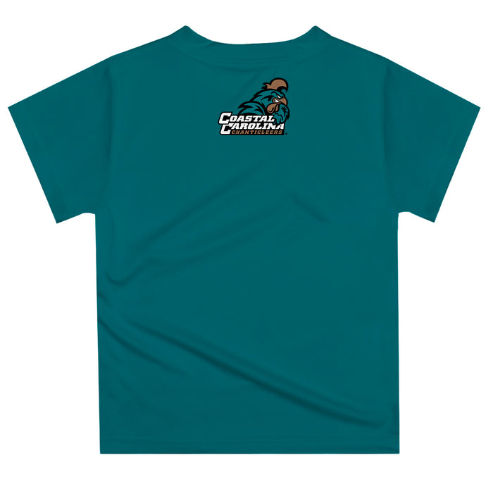 Coastal Carolina Chanticleers CCU Vive La Fete Excavator Boys Game Day Teal Short Sleeve Tee - Vive La Fête - Online Apparel Store